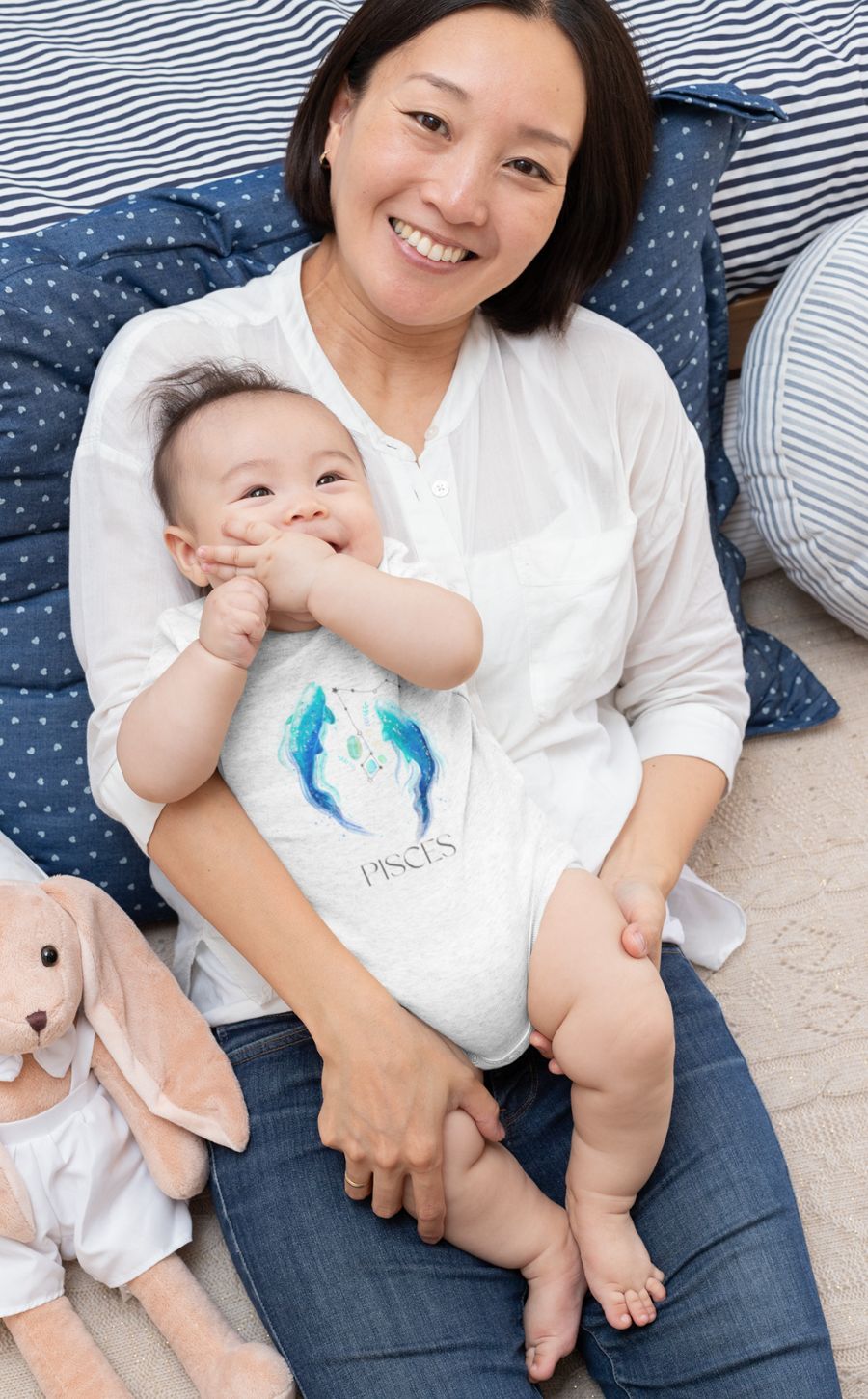 Pisces Baby Onesie