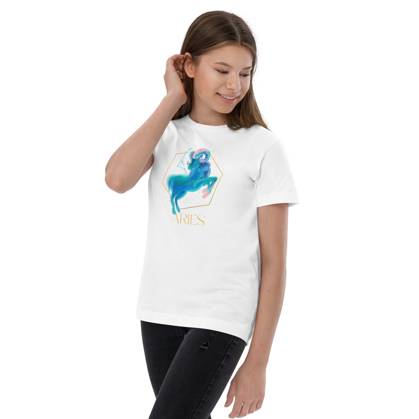 Aries Zodiac Teen Tee