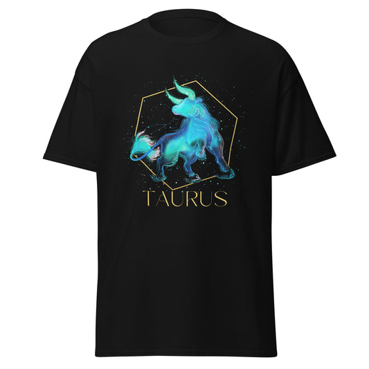 Taurus Zodiac Hexagon Tshirt