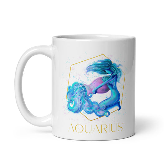 Aquarius Zodiac Mug