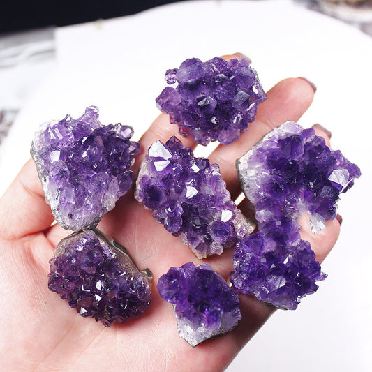 Natural Uruguay Amethyst Clusters