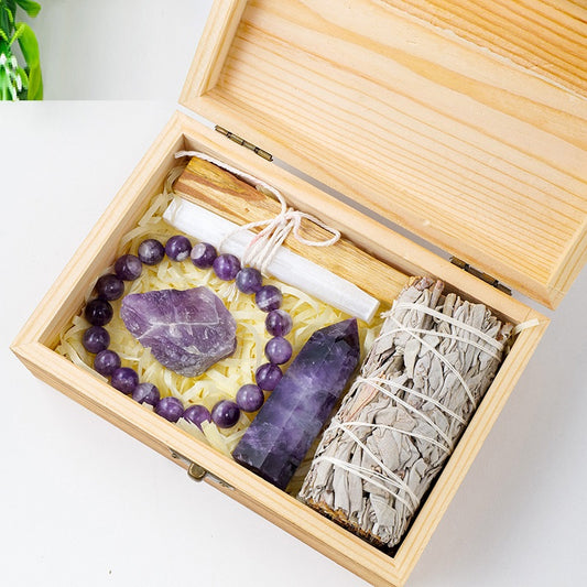 Natural Amethyst Crystal Collection