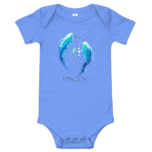 Pisces Baby Onesie