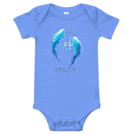 Pisces Baby Onesie