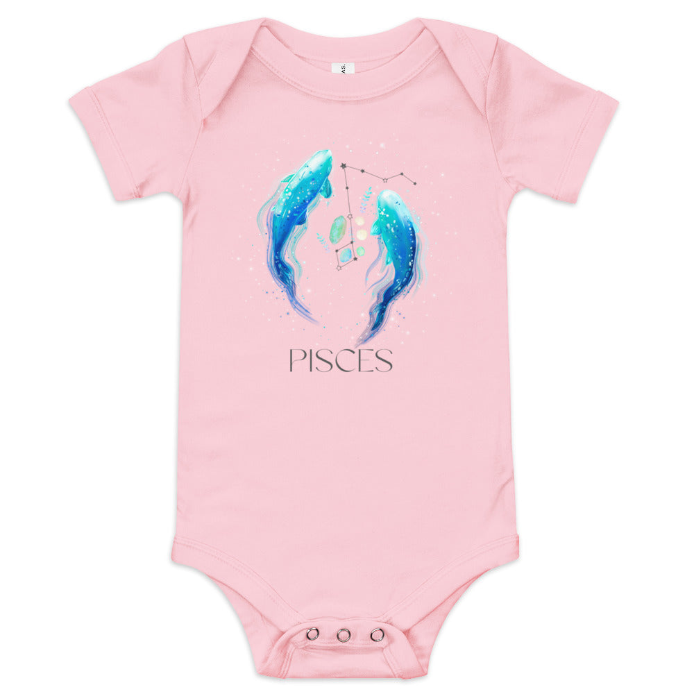 Pisces Baby Onesie