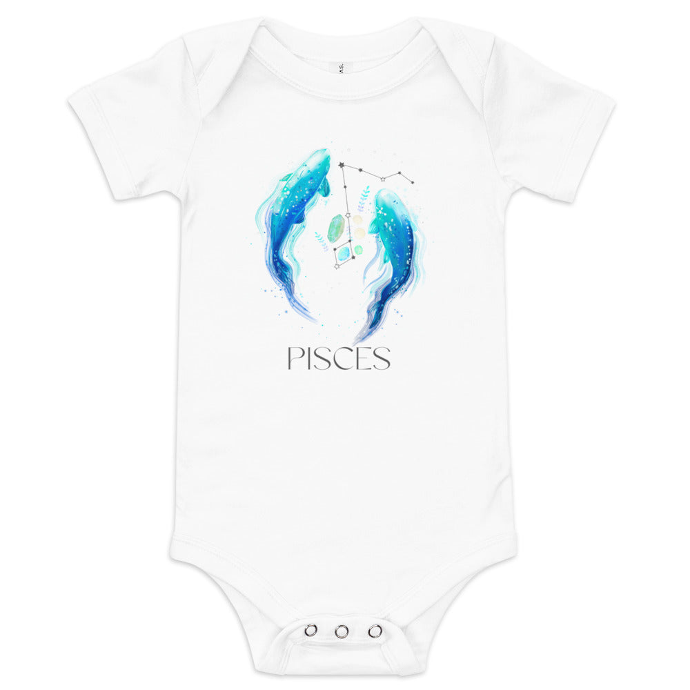 Pisces Baby Onesie