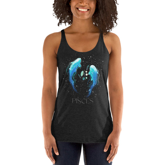 Pisces Zodiac Women's Racerback Tank Top