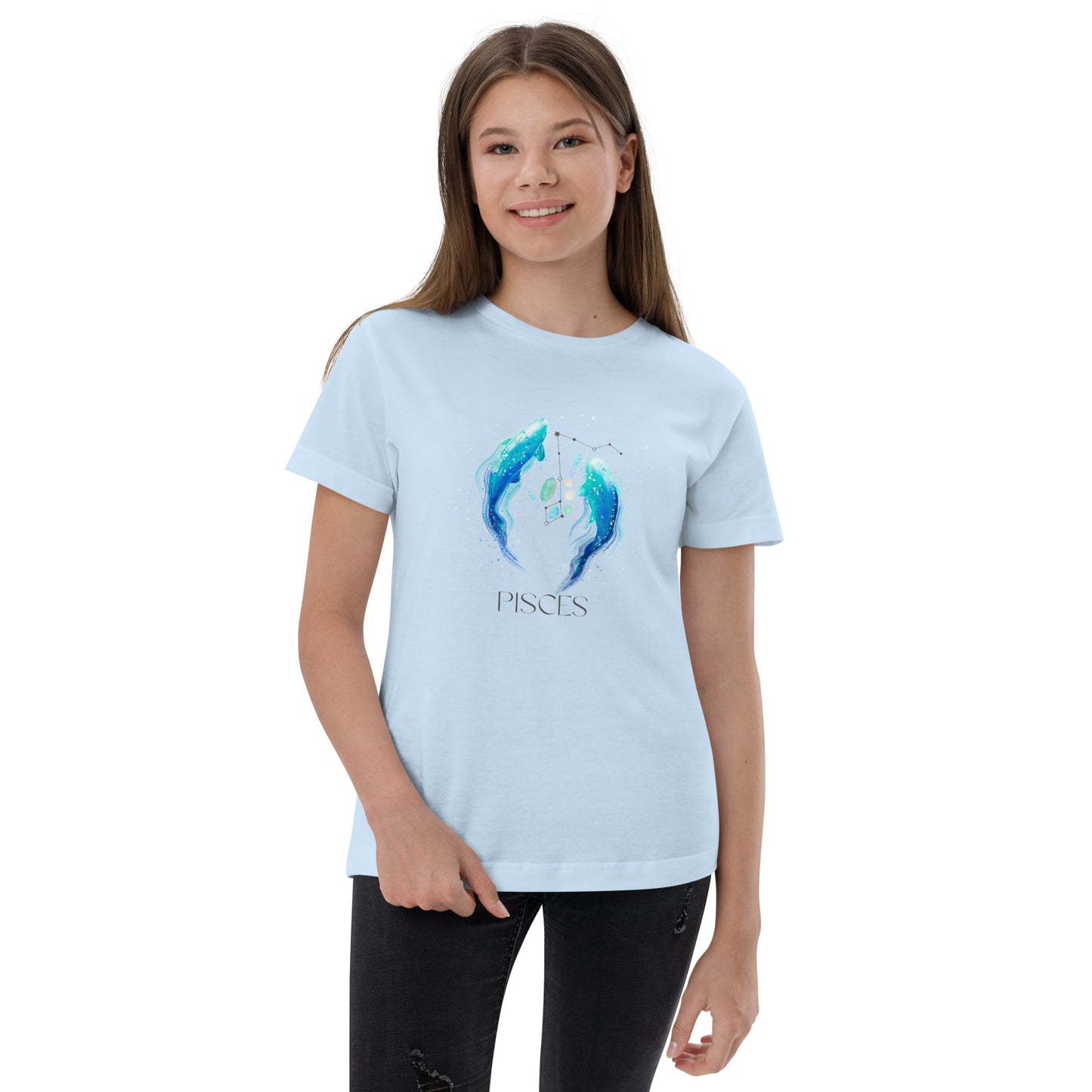 Pisces Zodiac Teen Tee