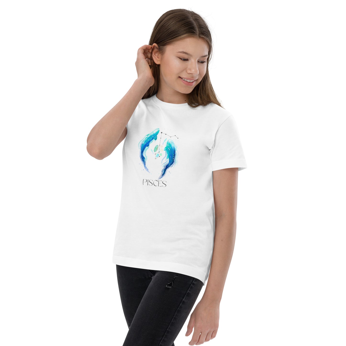 Pisces Zodiac Teen Tee